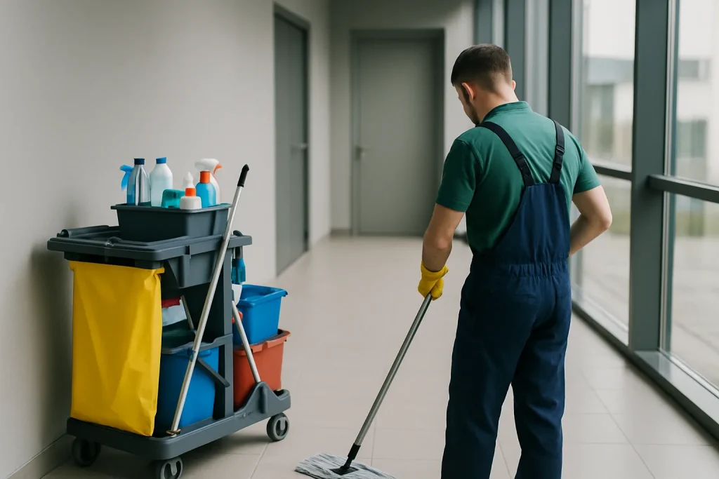 Une équipe professionnelle nettoyant un appartement insalubre à Le Bouscat après un sinistre.